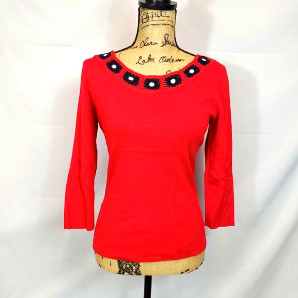 Ruby Rd. Boho Sweater - Picture 4 of 7